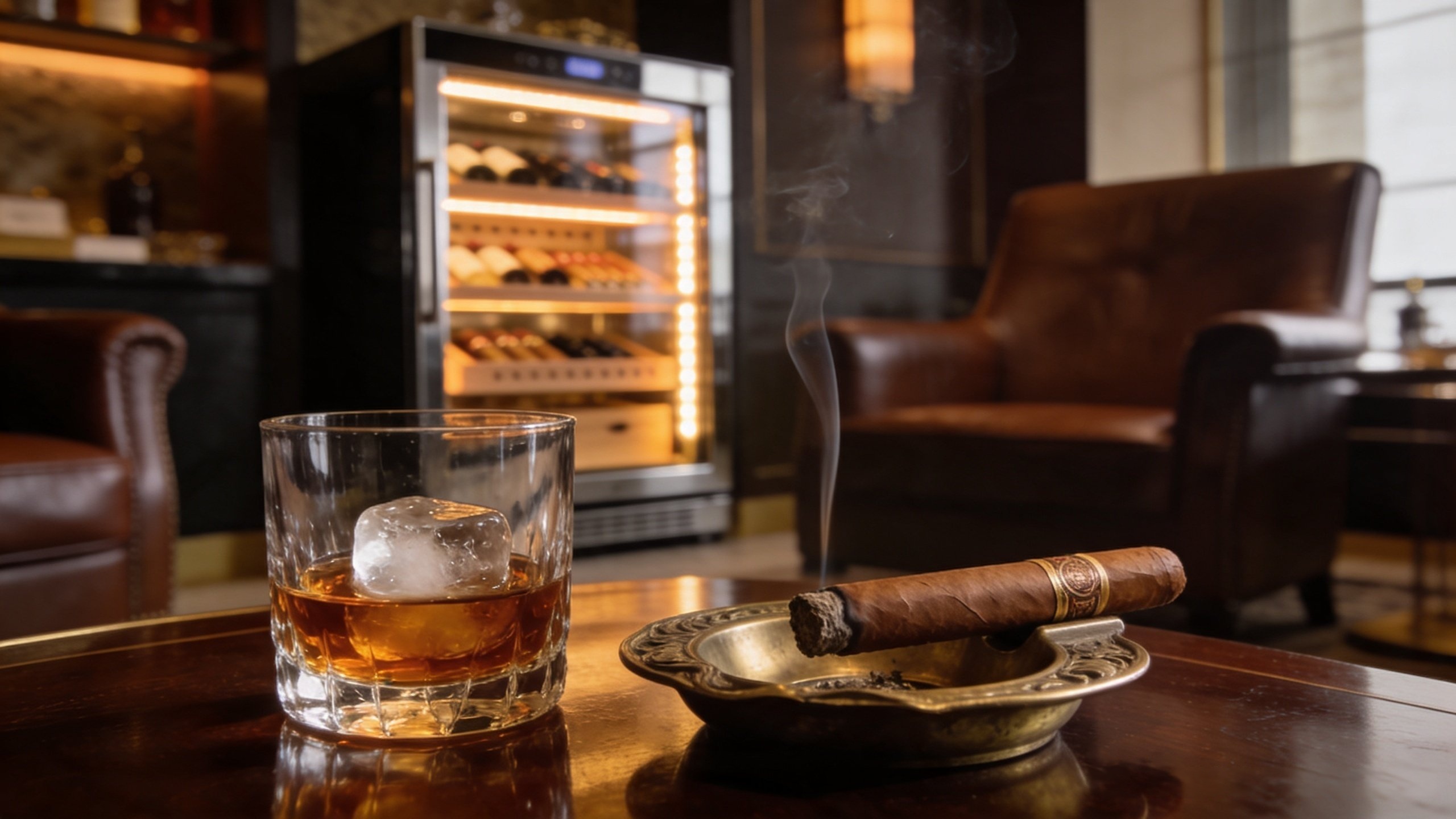 Rendering Main Cigar Lounge Luxury